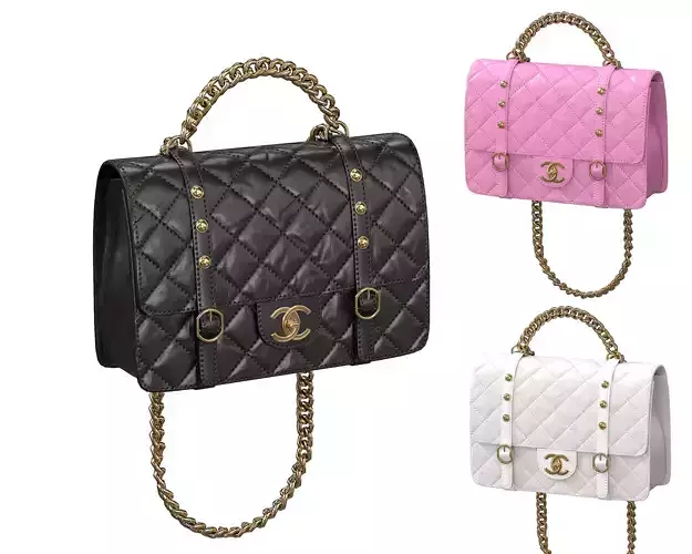 Vintage Flap Bag Aged Calfskin