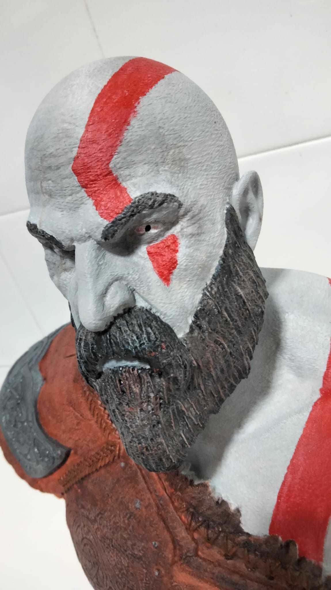 Kratos Bust 3D print model_3