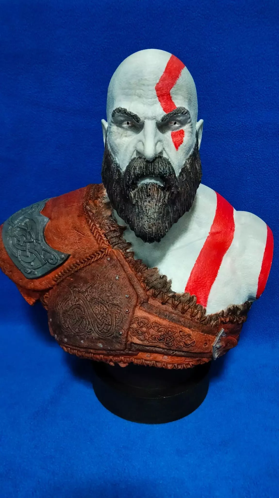 Kratos Bust 3D print model_0