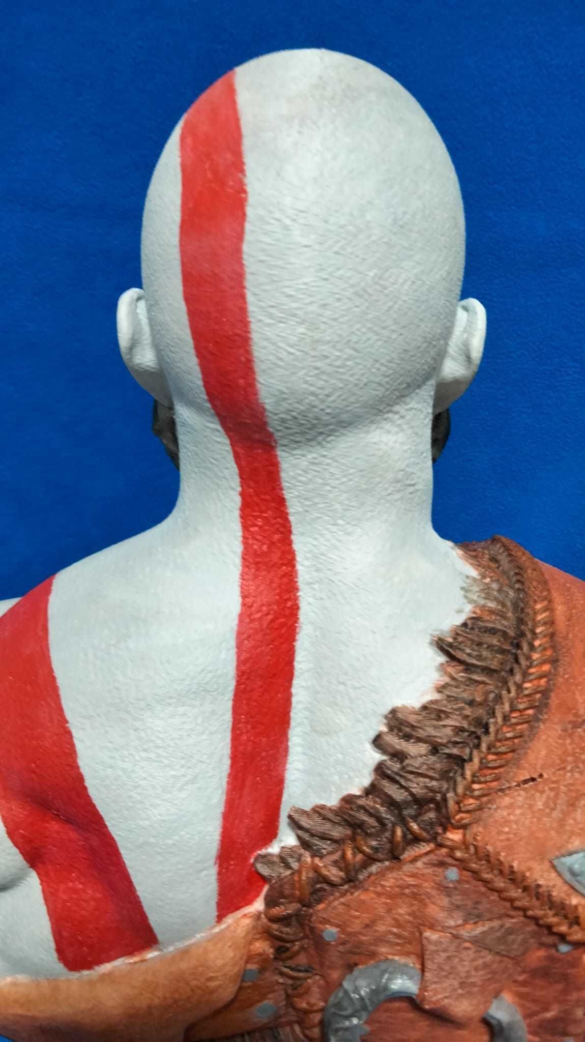 Kratos Bust 3D print model_6