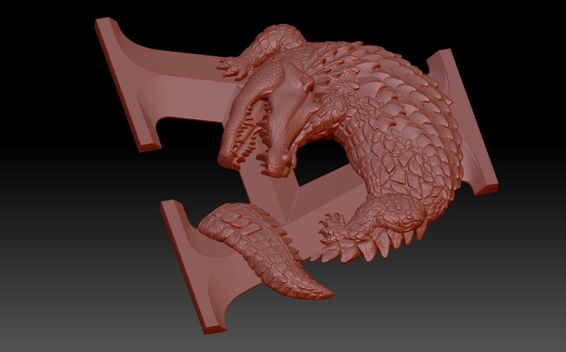 The Alligator 3D print model_5