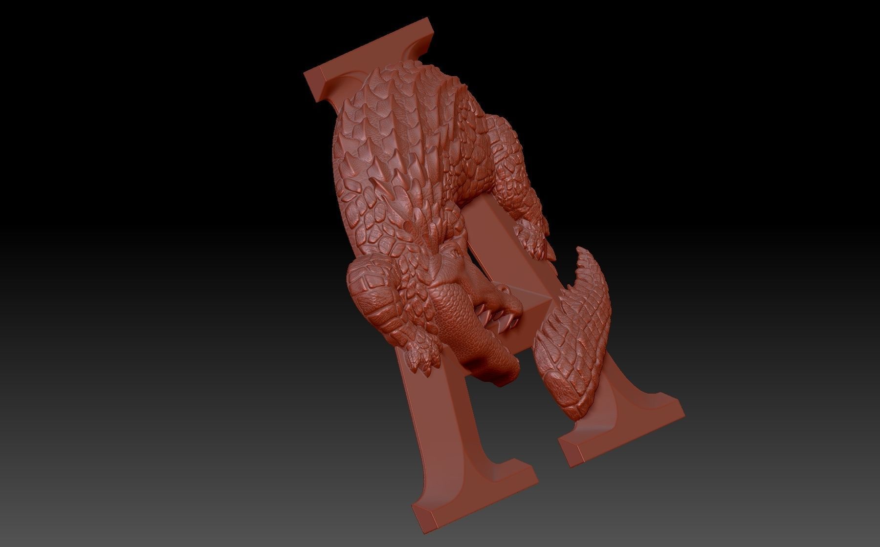 The Alligator 3D print model_6