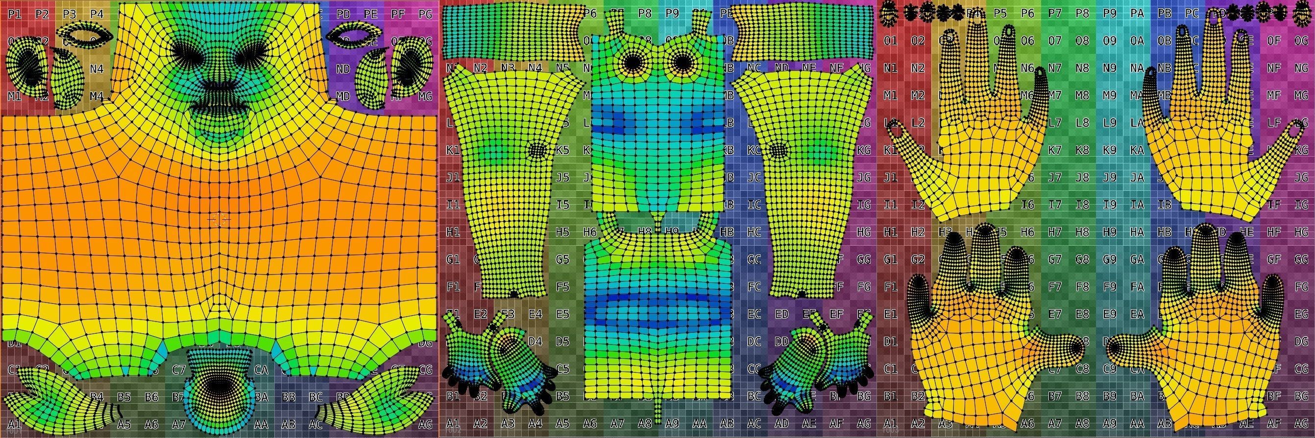 3d Stylized Female Cartoon Character 3D model_9