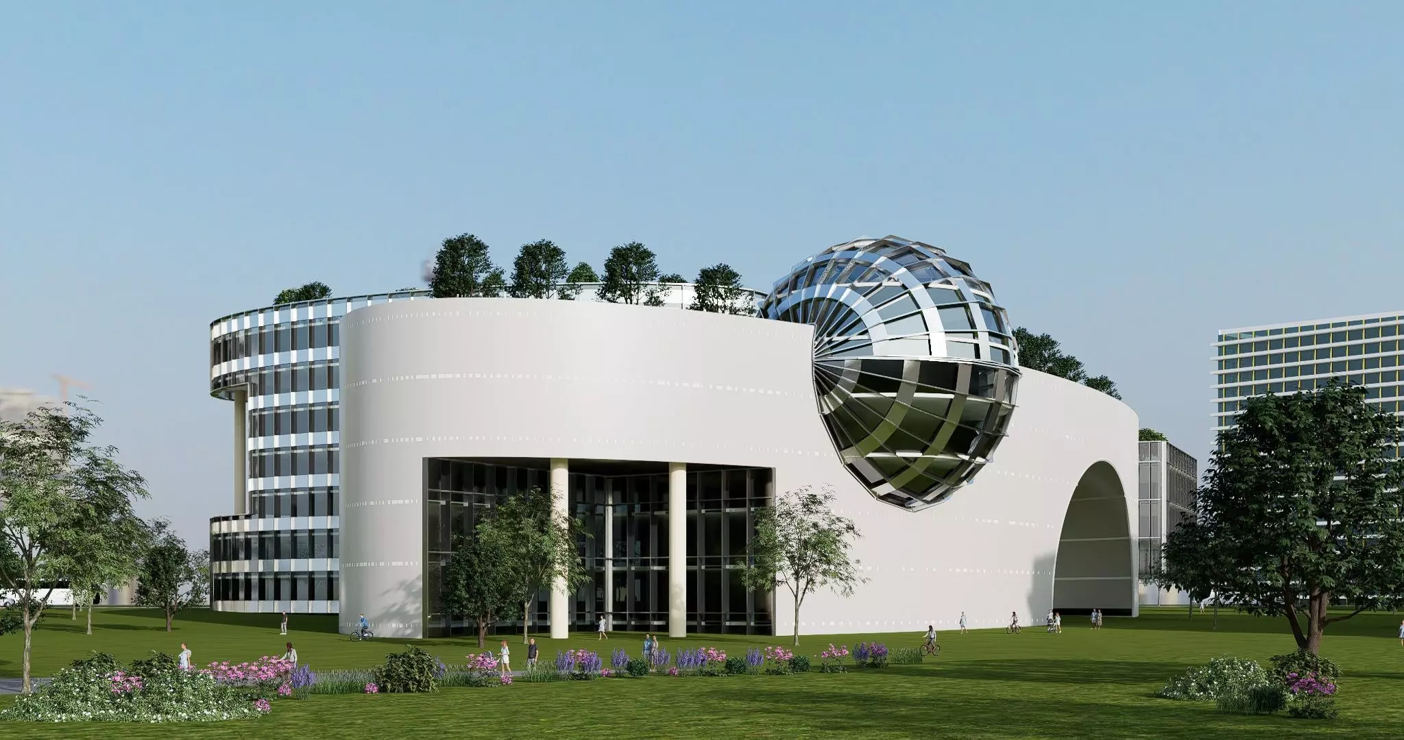 HiTech Rearch and Development Center CM04 3D model_0