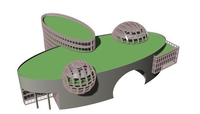 HiTech Rearch and Development Center CM04 3D model 3