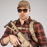 Casual Soldier 22 Low-poly 3D model_5