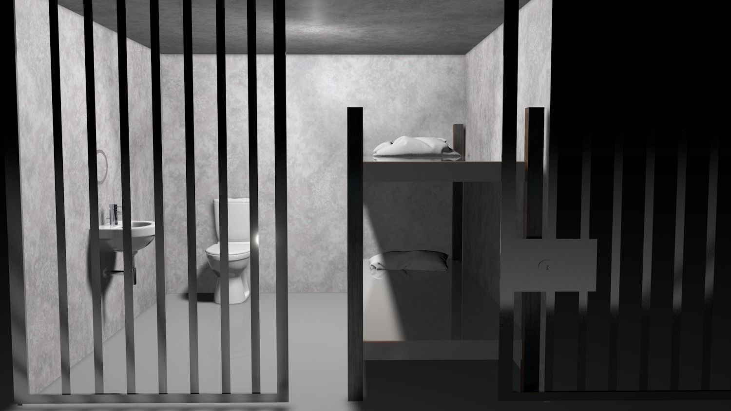 Prison  3D model_1