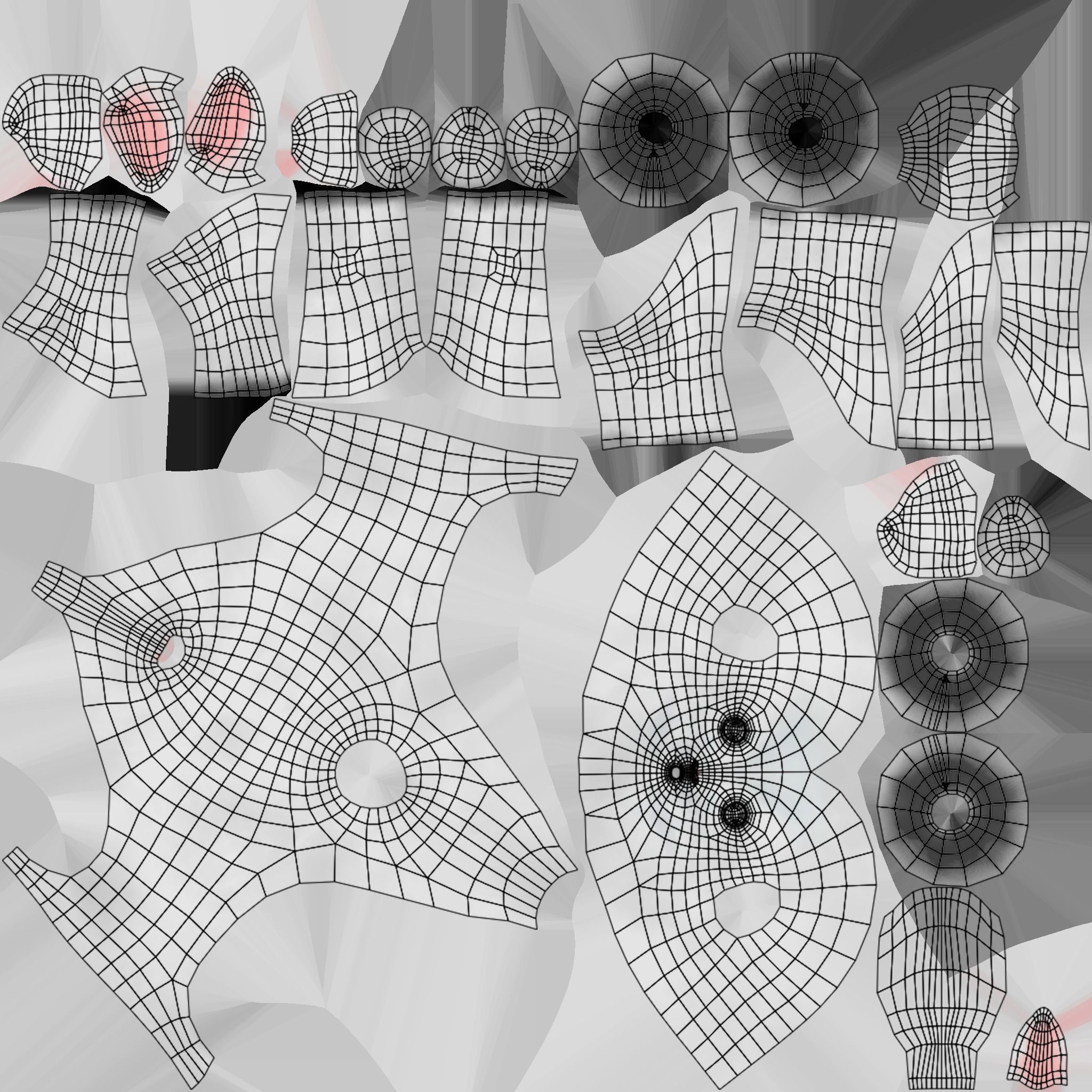 Cartoon Sheep Rigged  Low-poly 3D model_16