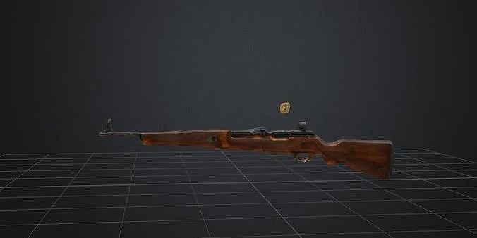 World War 2 weapon 3D model