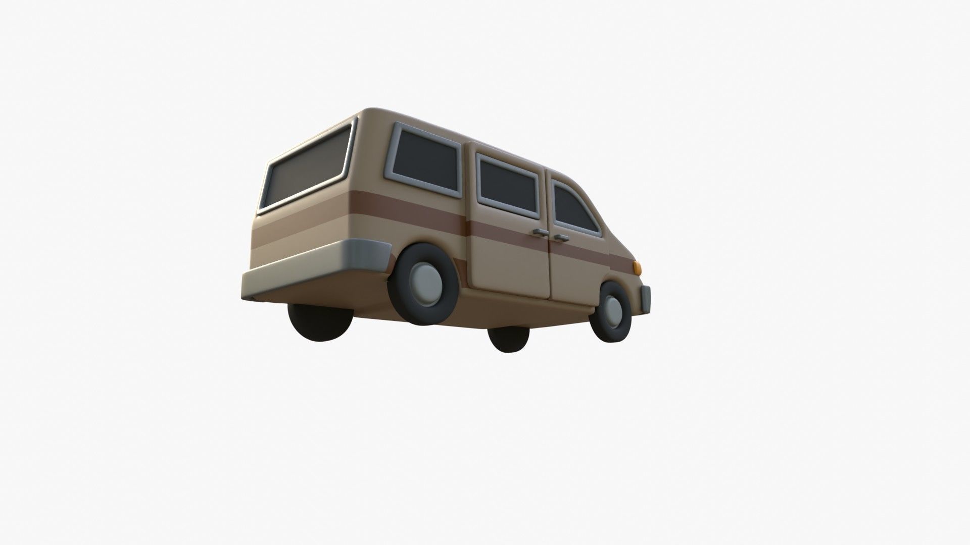 Van Car 3D model_12