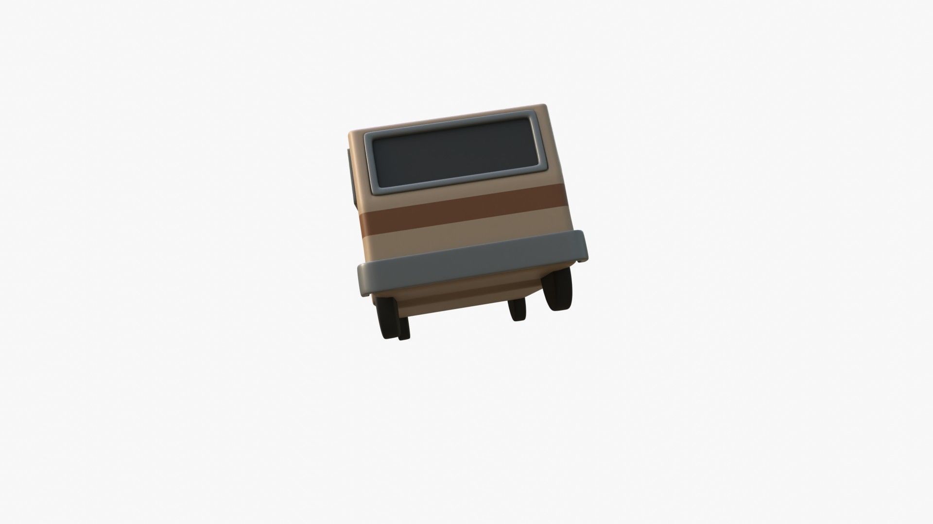 Van Car 3D model_9