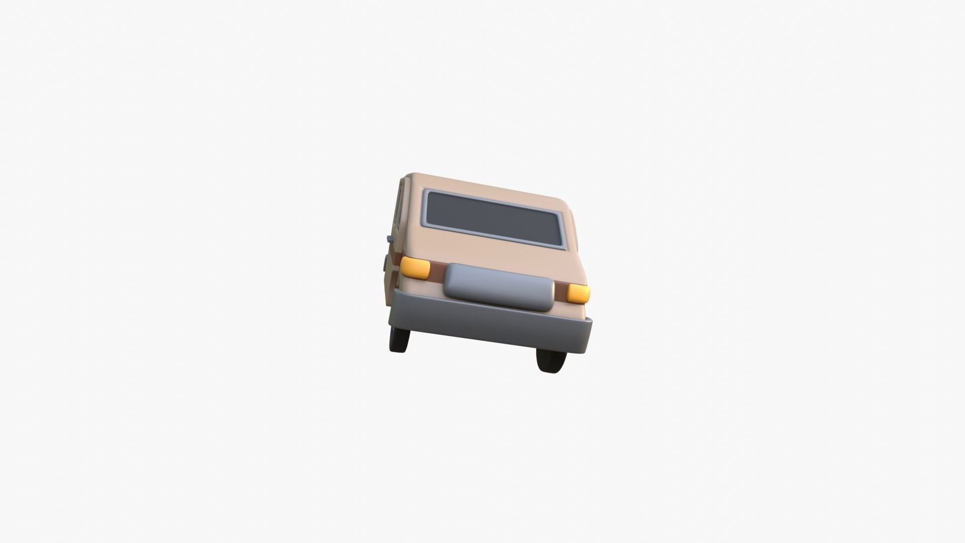 Van Car 3D model_17