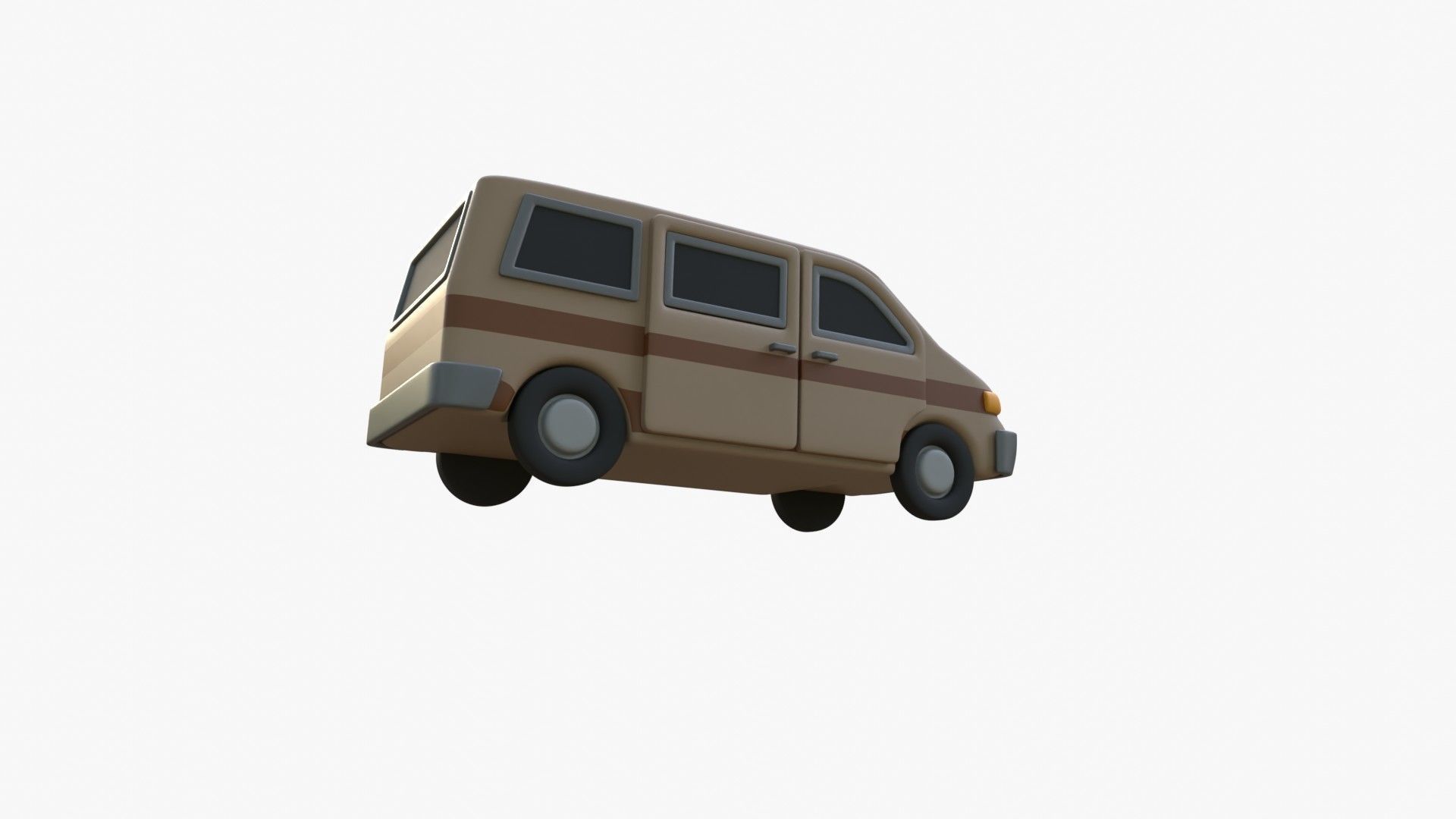 Van Car 3D model_13