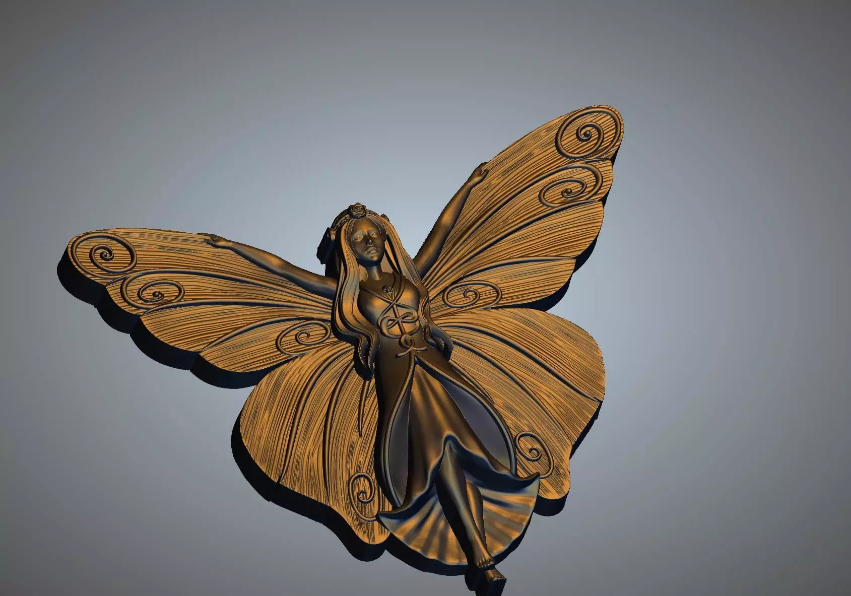 BUTTERFLY 3D print model_0