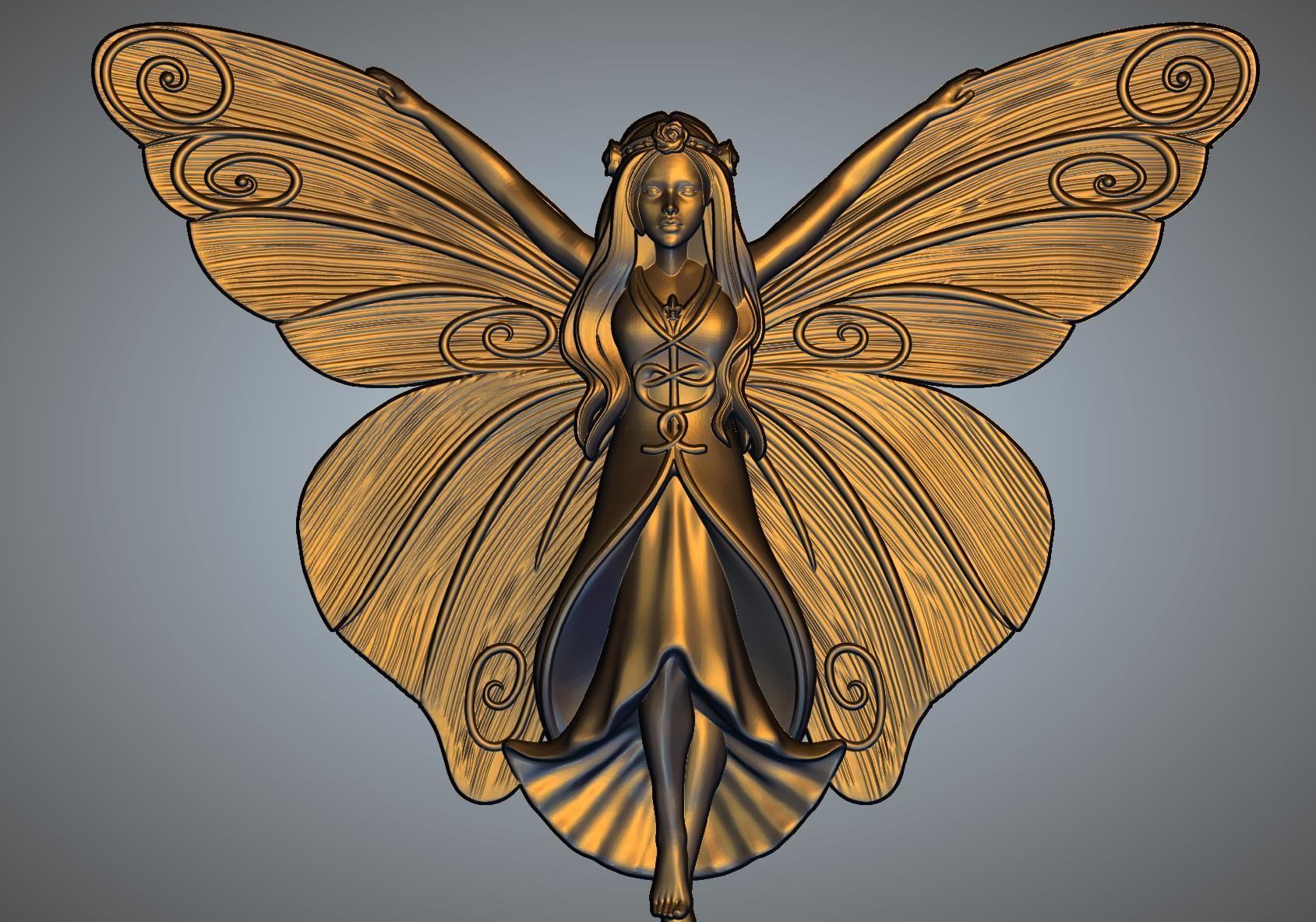 BUTTERFLY 3D print model_1