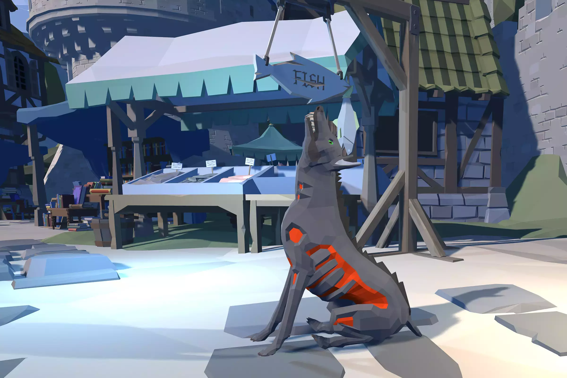 Zombie Dog 3D FBX Model Free Free low-poly 3D model
