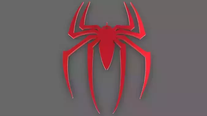 Spider-Man Logo Pendant