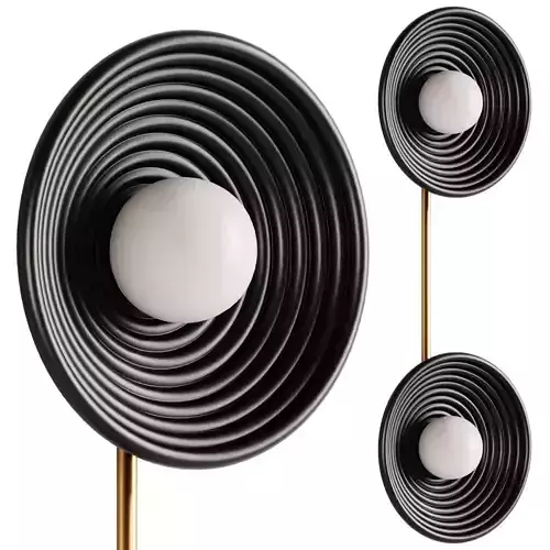 Randa Duo Wall Light by Robin 3D model
