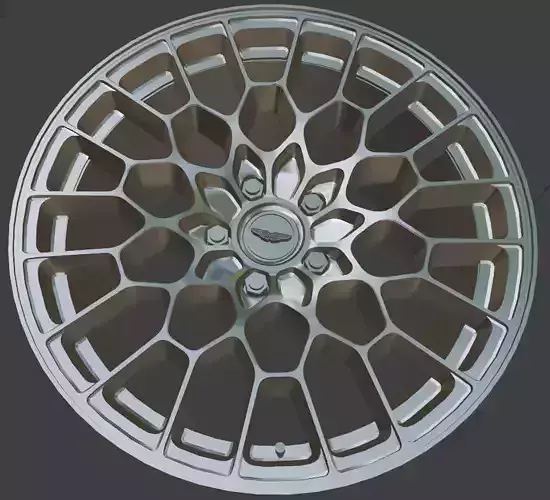 Aston Martin DBS 770 Ultimate Volante OEM Wheels 3D Print Ready  3D print model