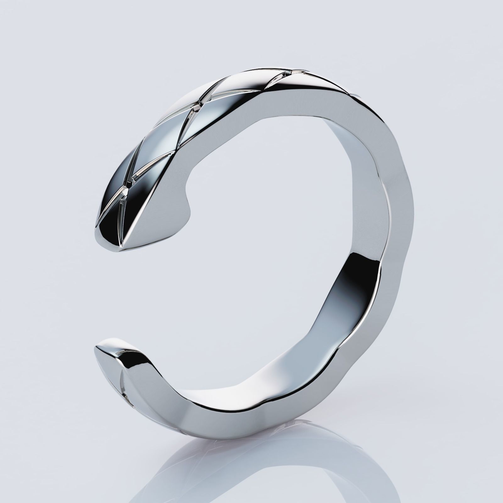 COCO CRUSH SINGLE EARRING 3D print model_3