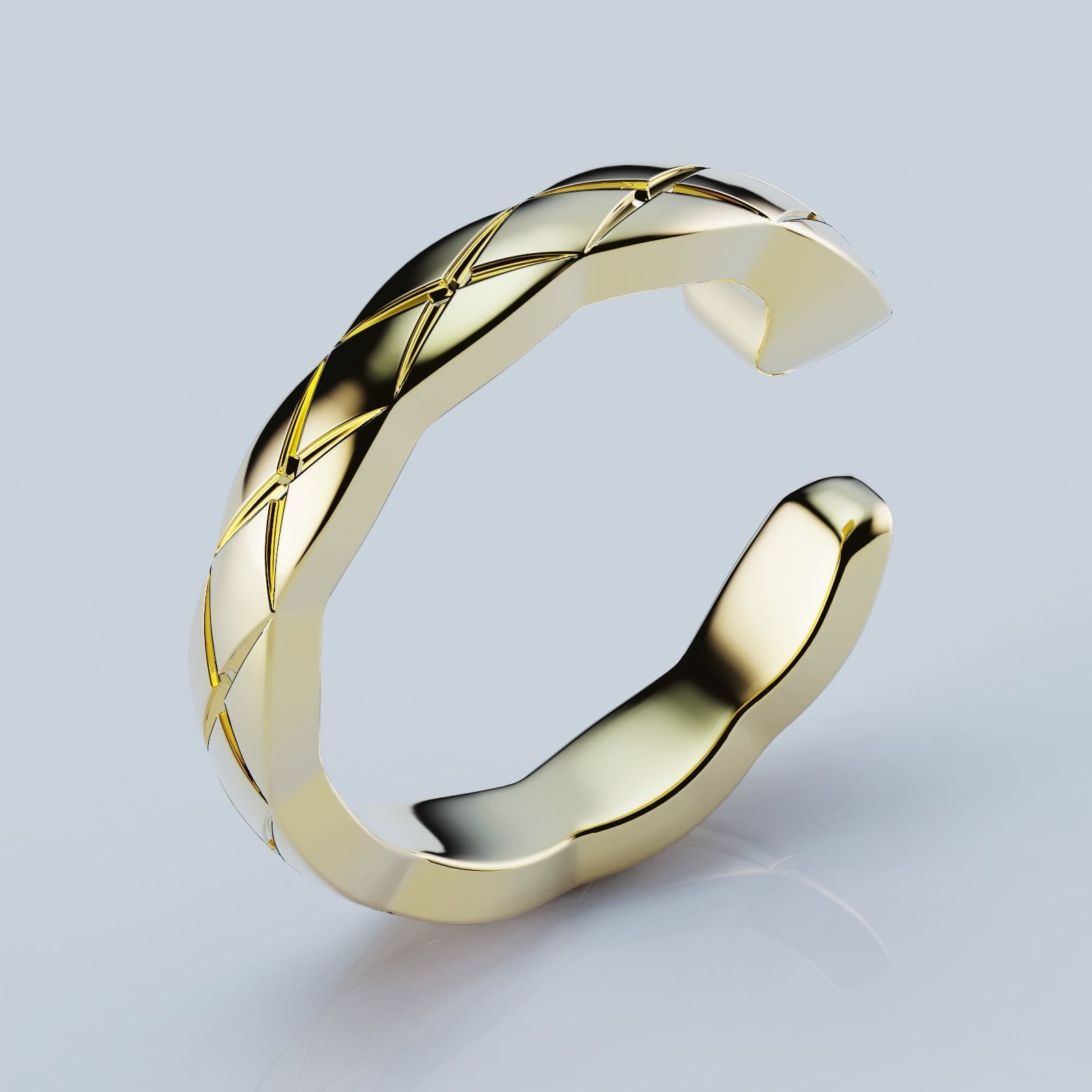 COCO CRUSH SINGLE EARRING 3D print model_2