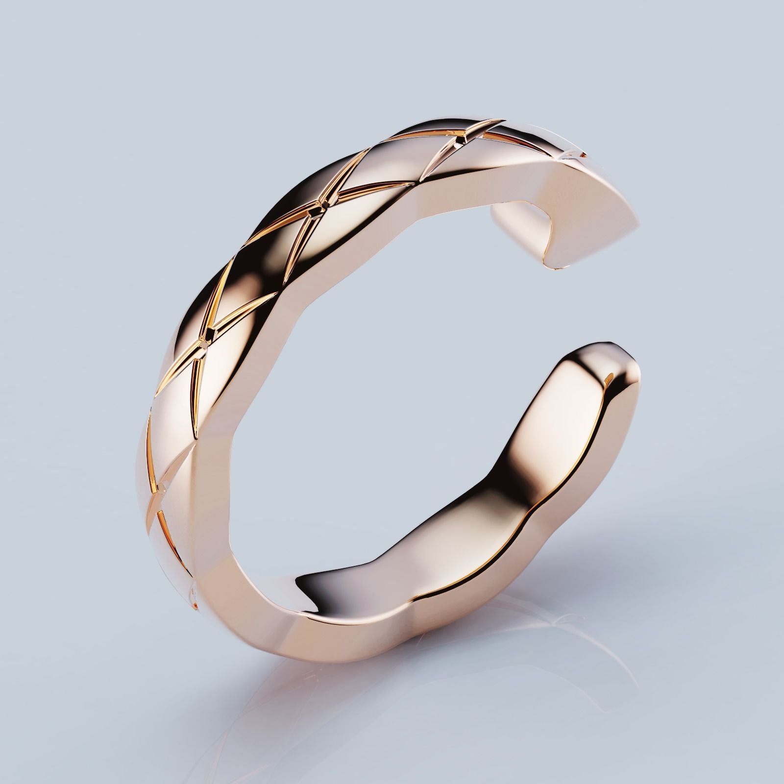 COCO CRUSH SINGLE EARRING 3D print model_1