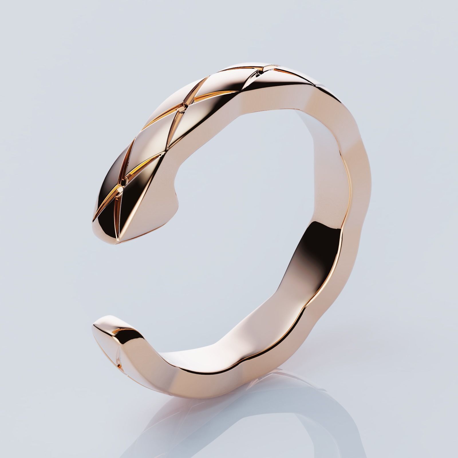 COCO CRUSH SINGLE EARRING 3D print model_4