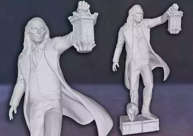 Argus Filch Harry Potter Action Figures Custom 3D Print Model 3D print model