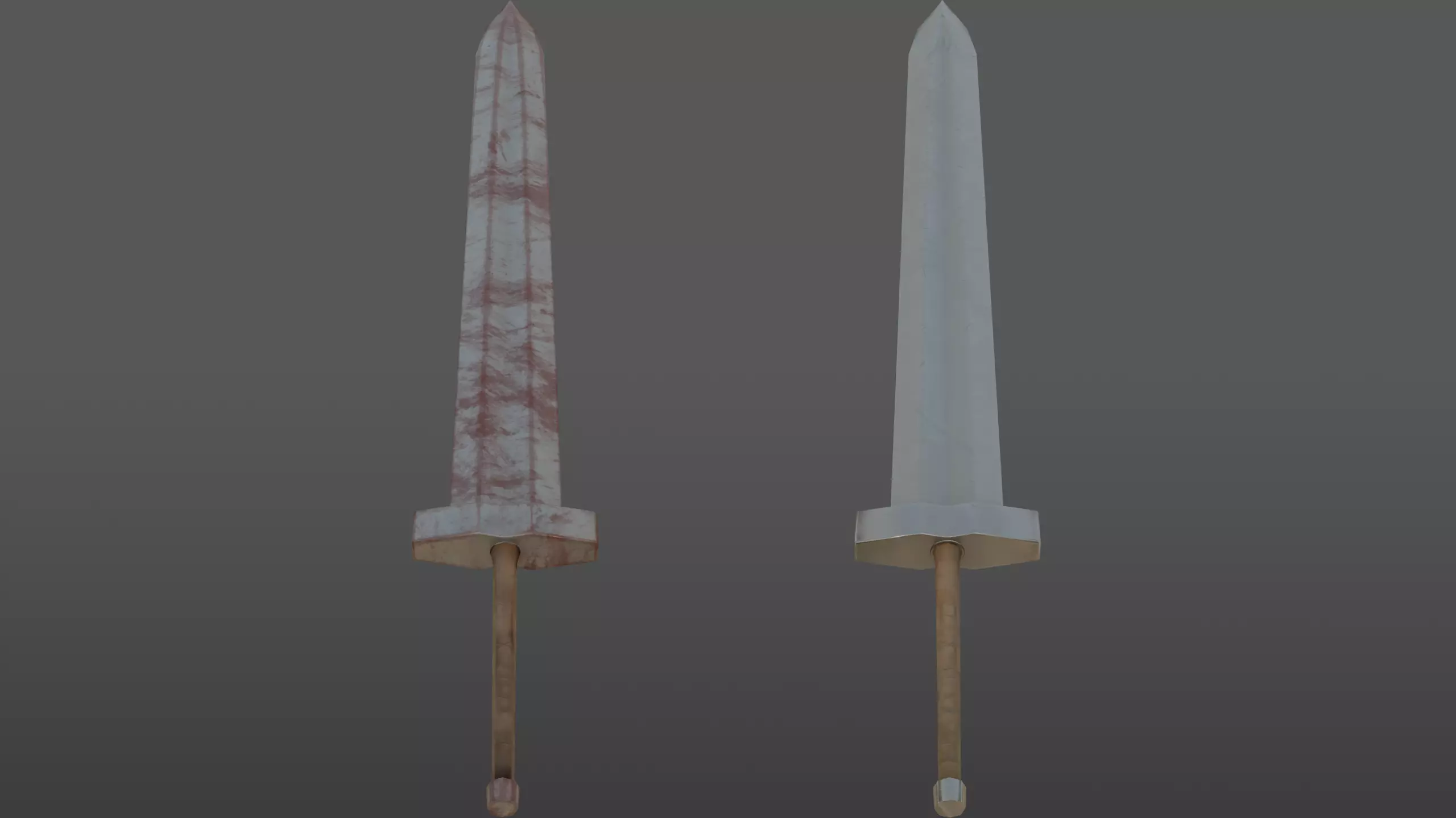 PupperSlayer-Guts First Sword from berserk Low-poly 3D model