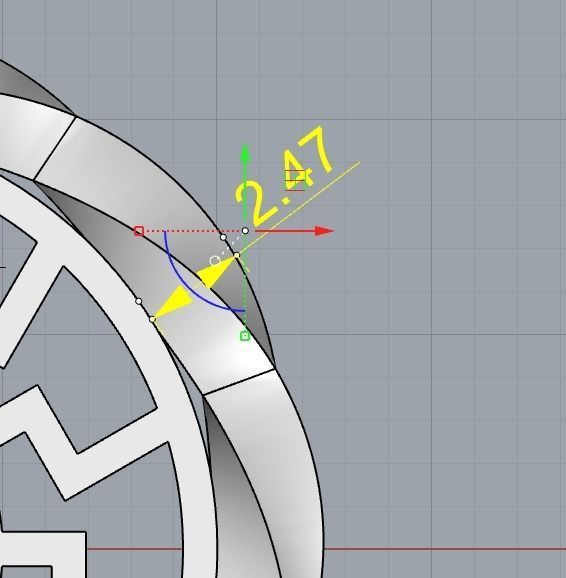 black sun pendant 3D print model_18