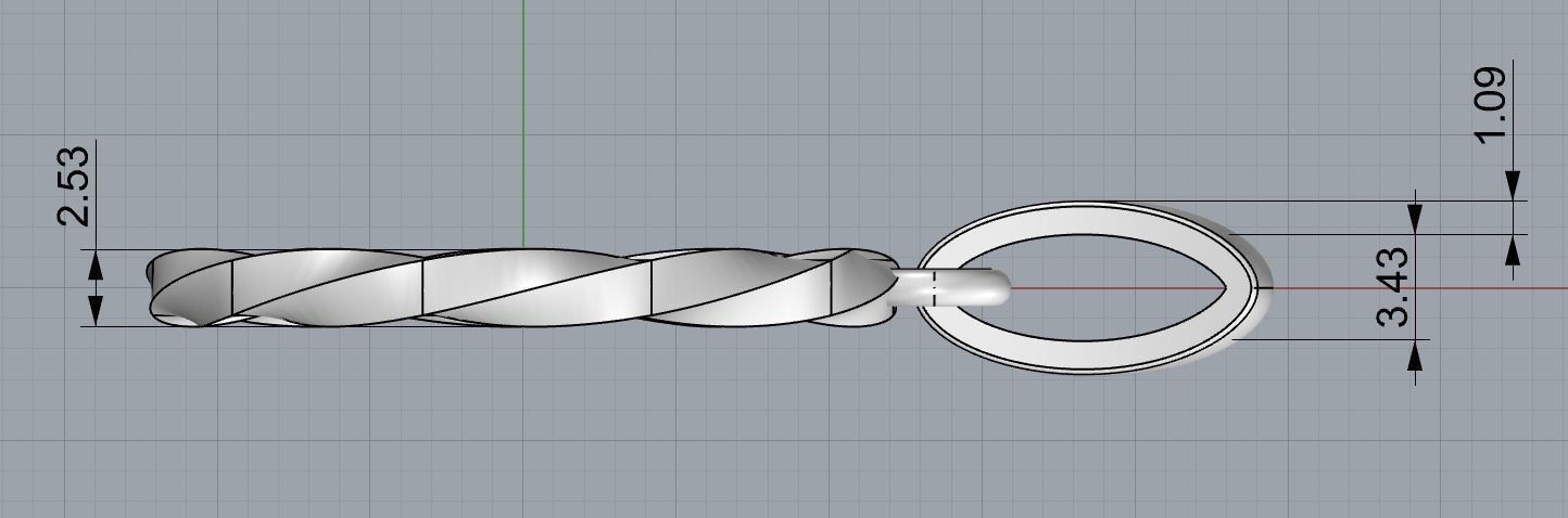 black sun pendant 3D print model_15