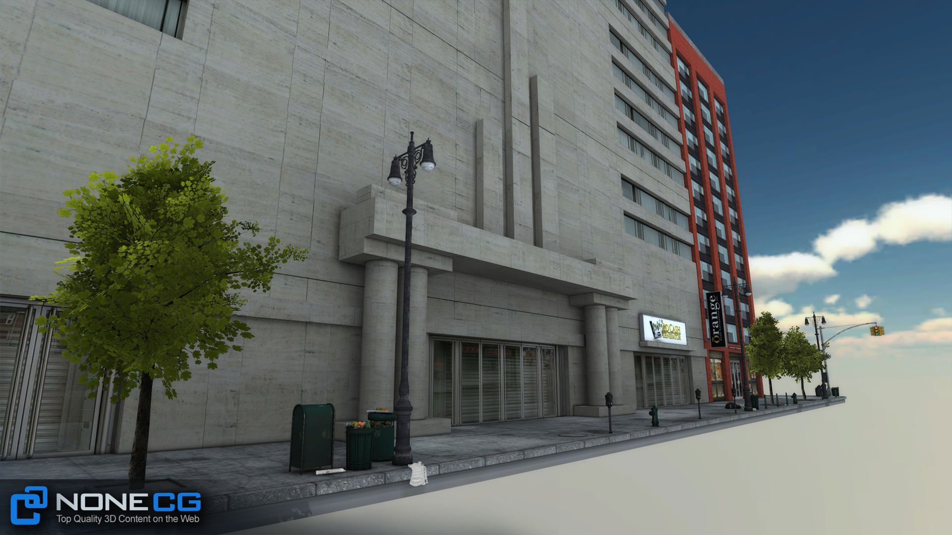 NYC Block 6 Unity Free low-poly 3D model_20