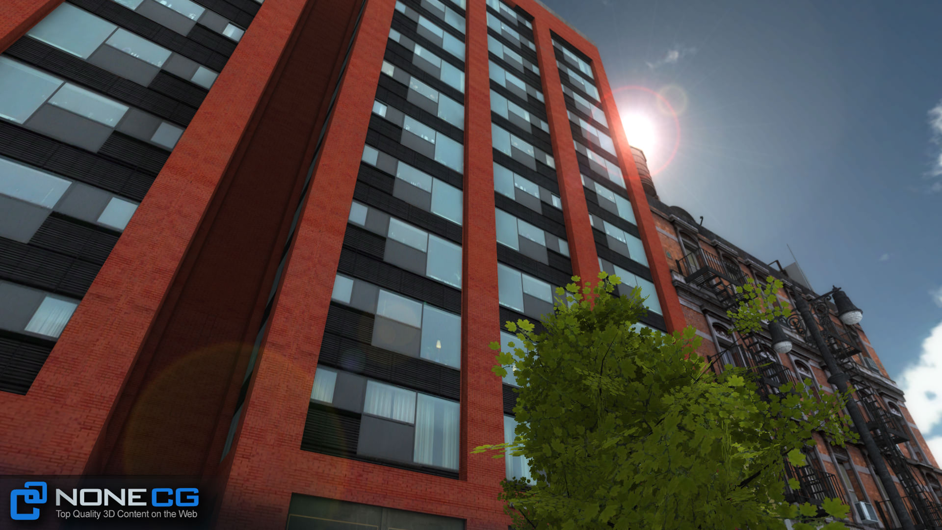 NYC Block 6 Unity Free low-poly 3D model_17