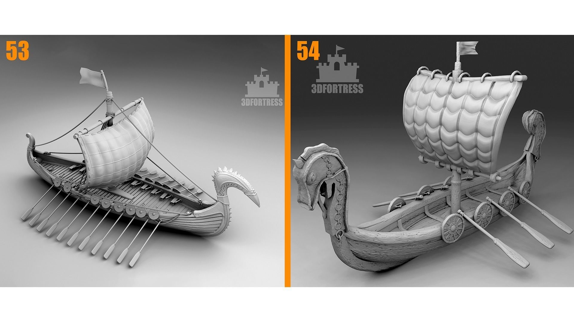 Vikings - Global Remaster 3D Model Collection_4