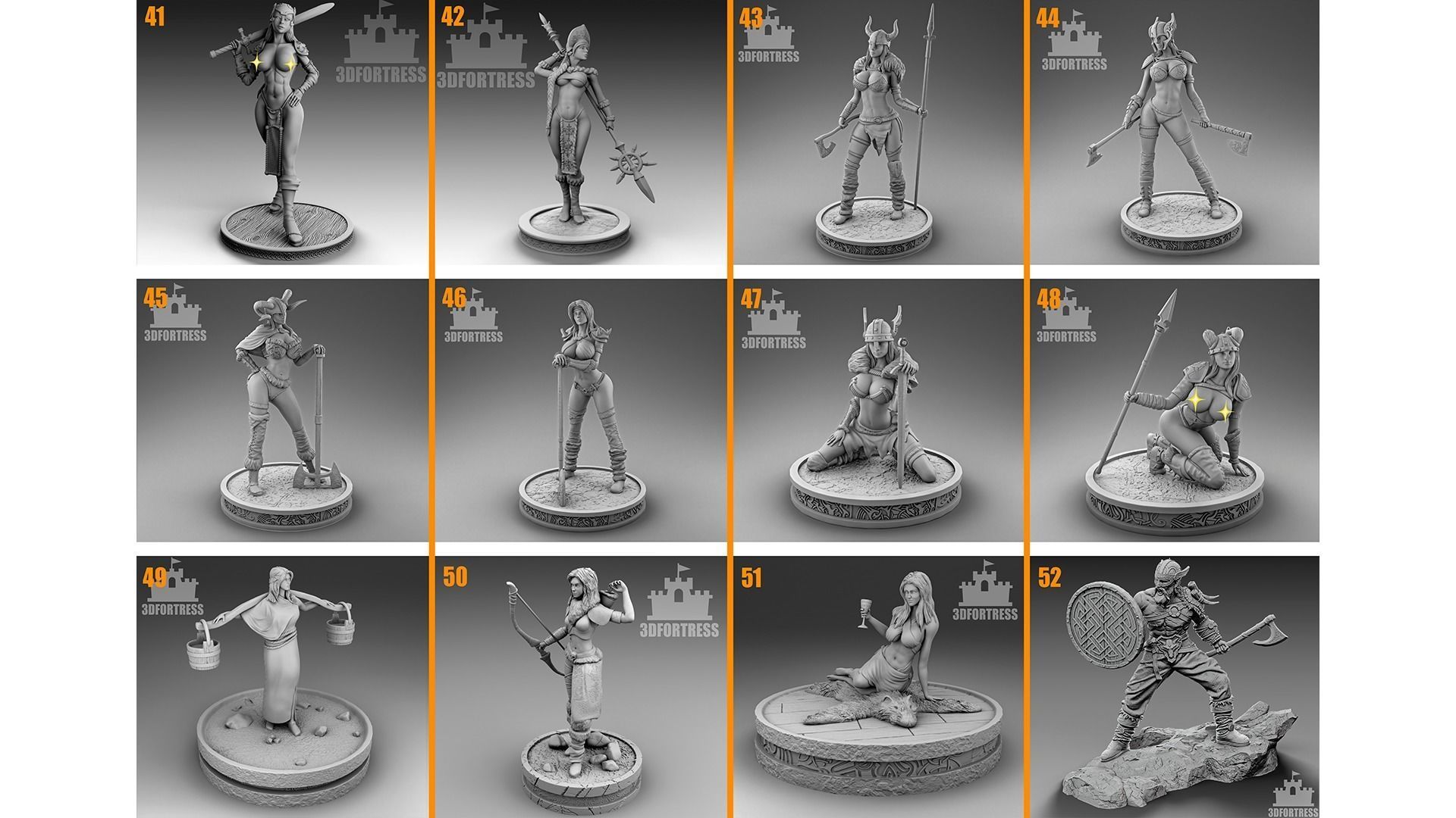 Vikings - Global Remaster 3D Model Collection_3