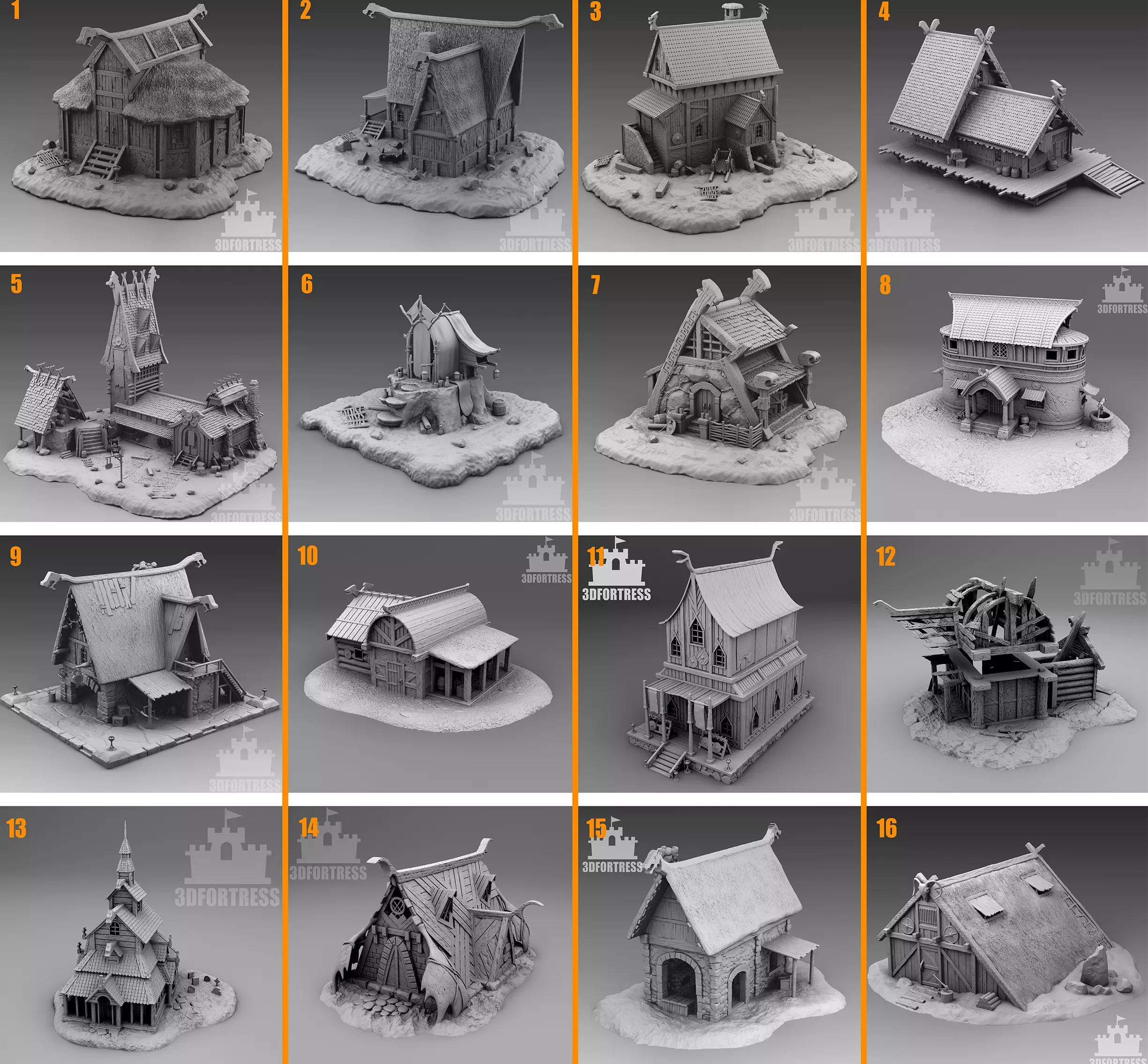 Vikings - Global Remaster 3D Model Collection_0