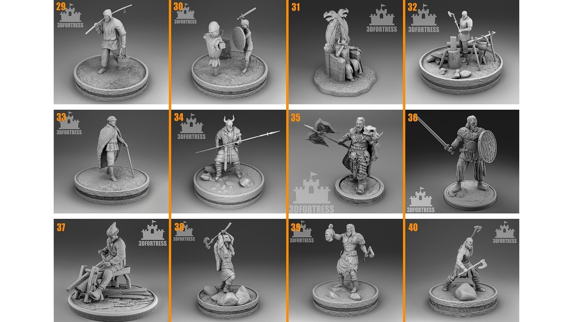 Vikings - Global Remaster 3D Model Collection_2