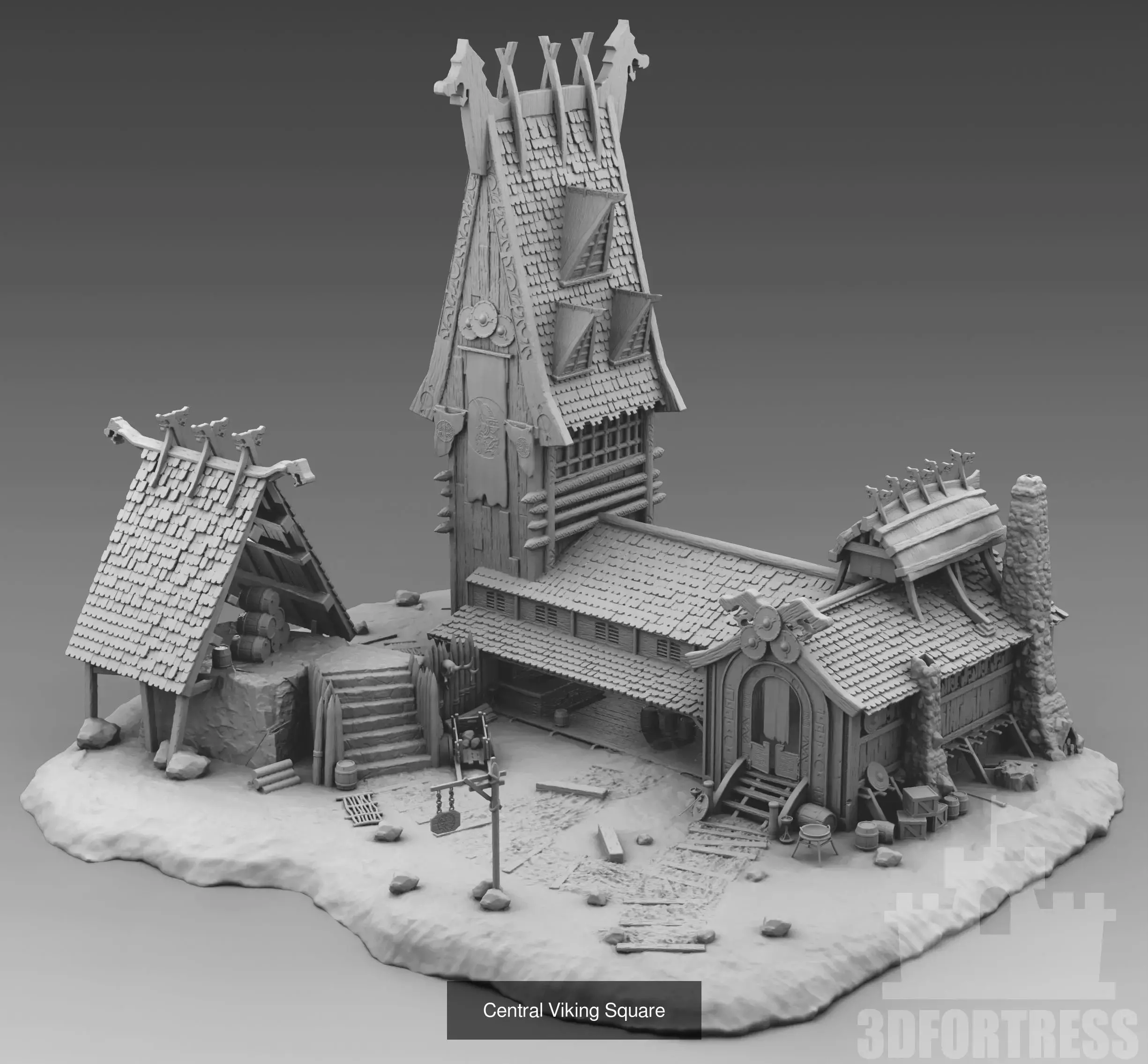Vikings - Global Remaster 3D Model Collection_158