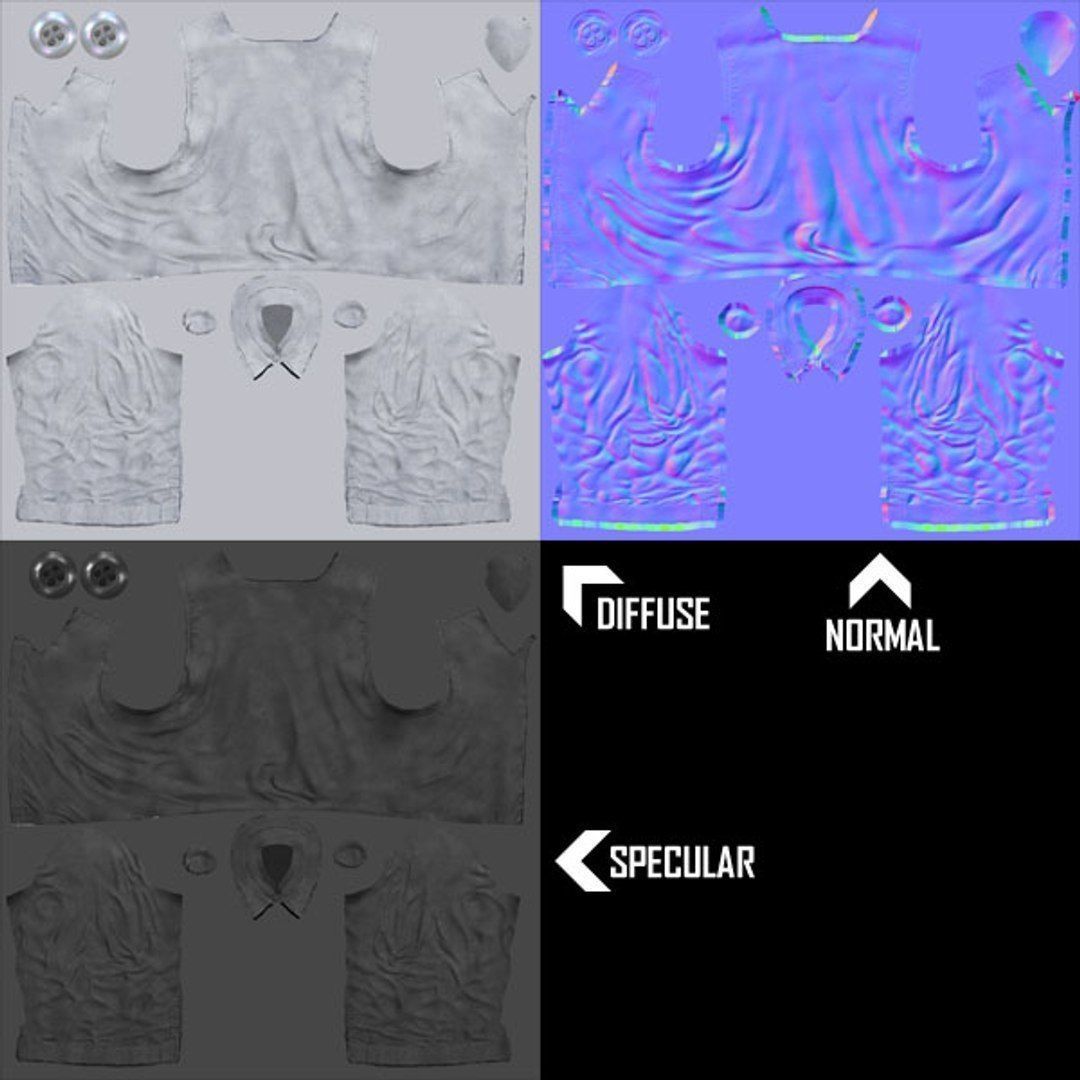 Business Man 01 A Low-poly 3D model_18