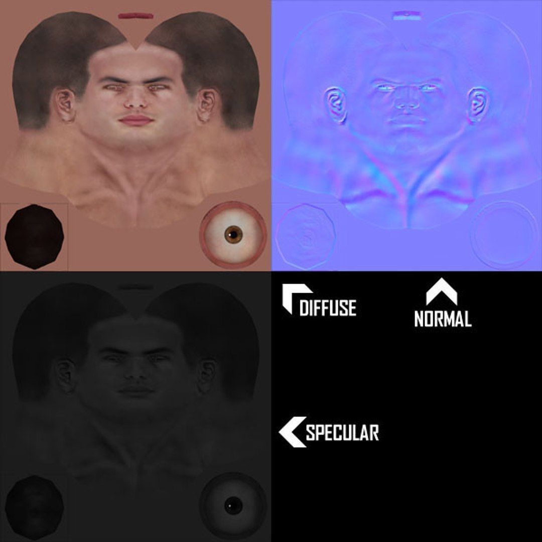 Business Man 01 A Low-poly 3D model_22