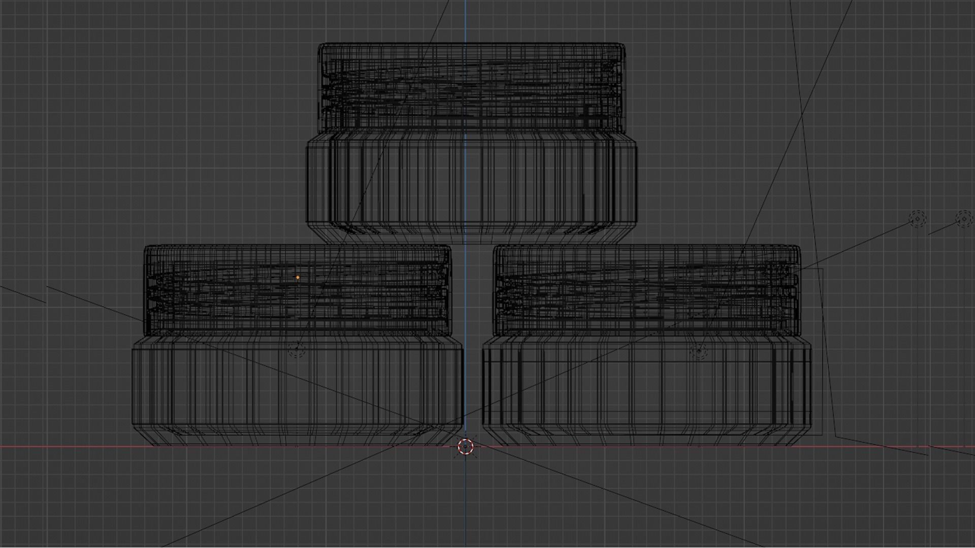 Cosmetic Cream Box Model Low-poly 3D model_7
