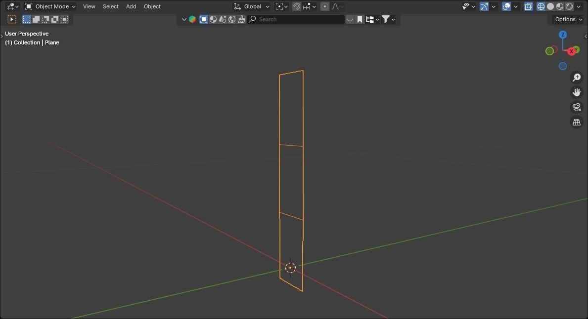 low poly high grass Low-poly 3D model_3
