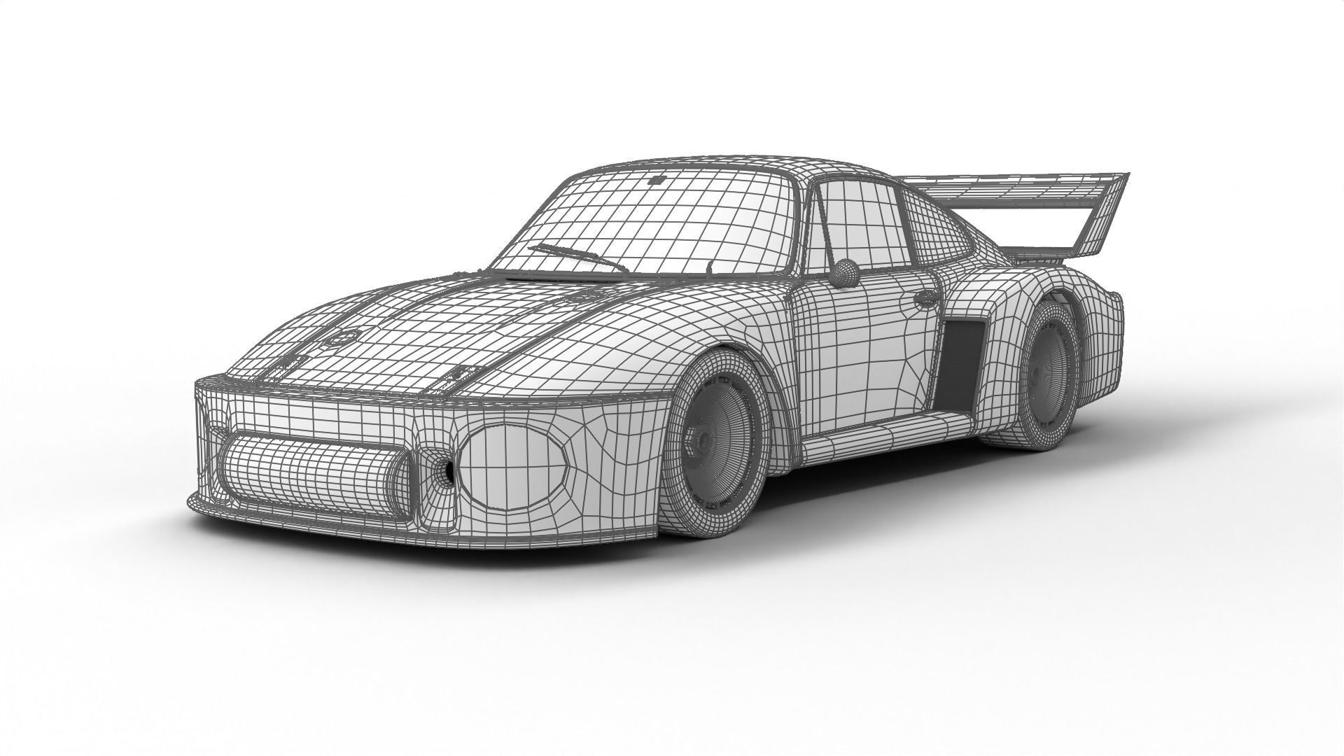 Porsche 935 79 1979 Wynns Le Mans Racing 3D model_27