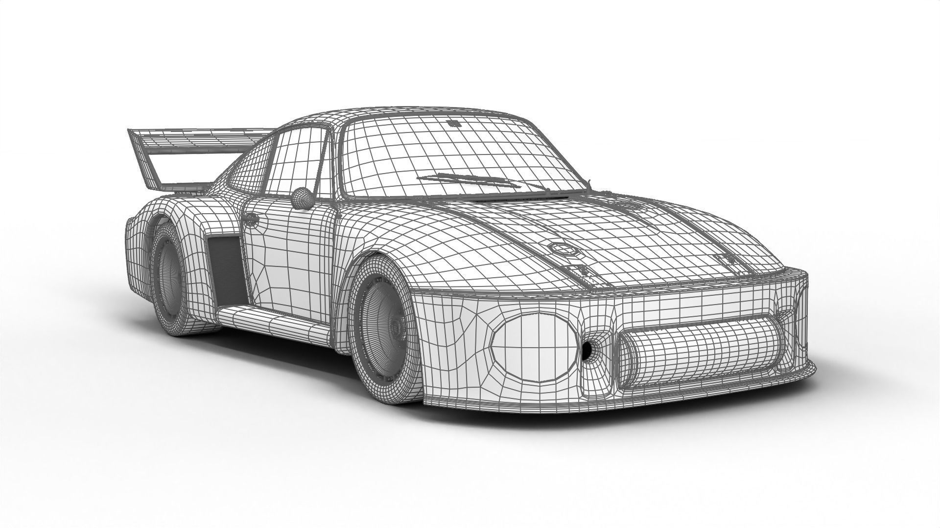 Porsche 935 79 1979 Wynns Le Mans Racing 3D model_30