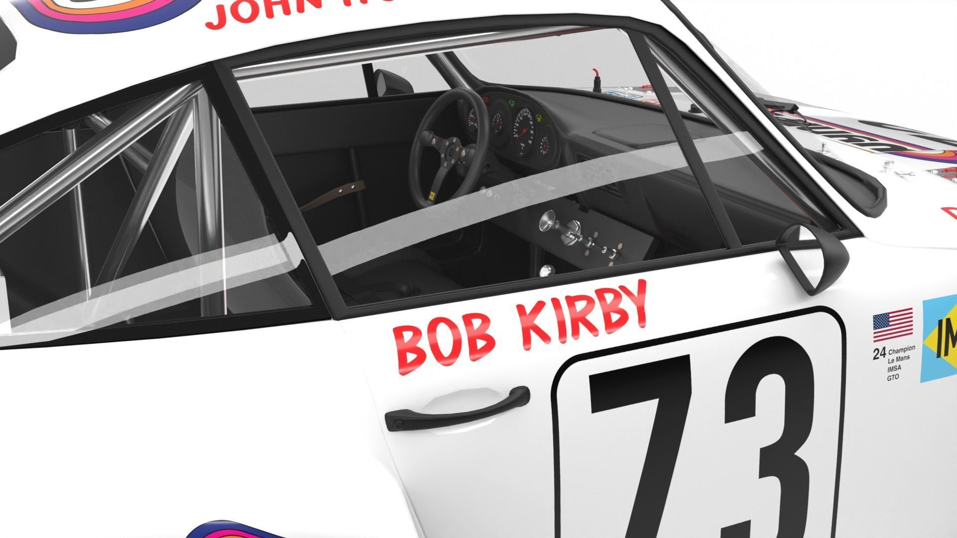 Porsche 935 79 1979 Wynns Le Mans Racing 3D model_17