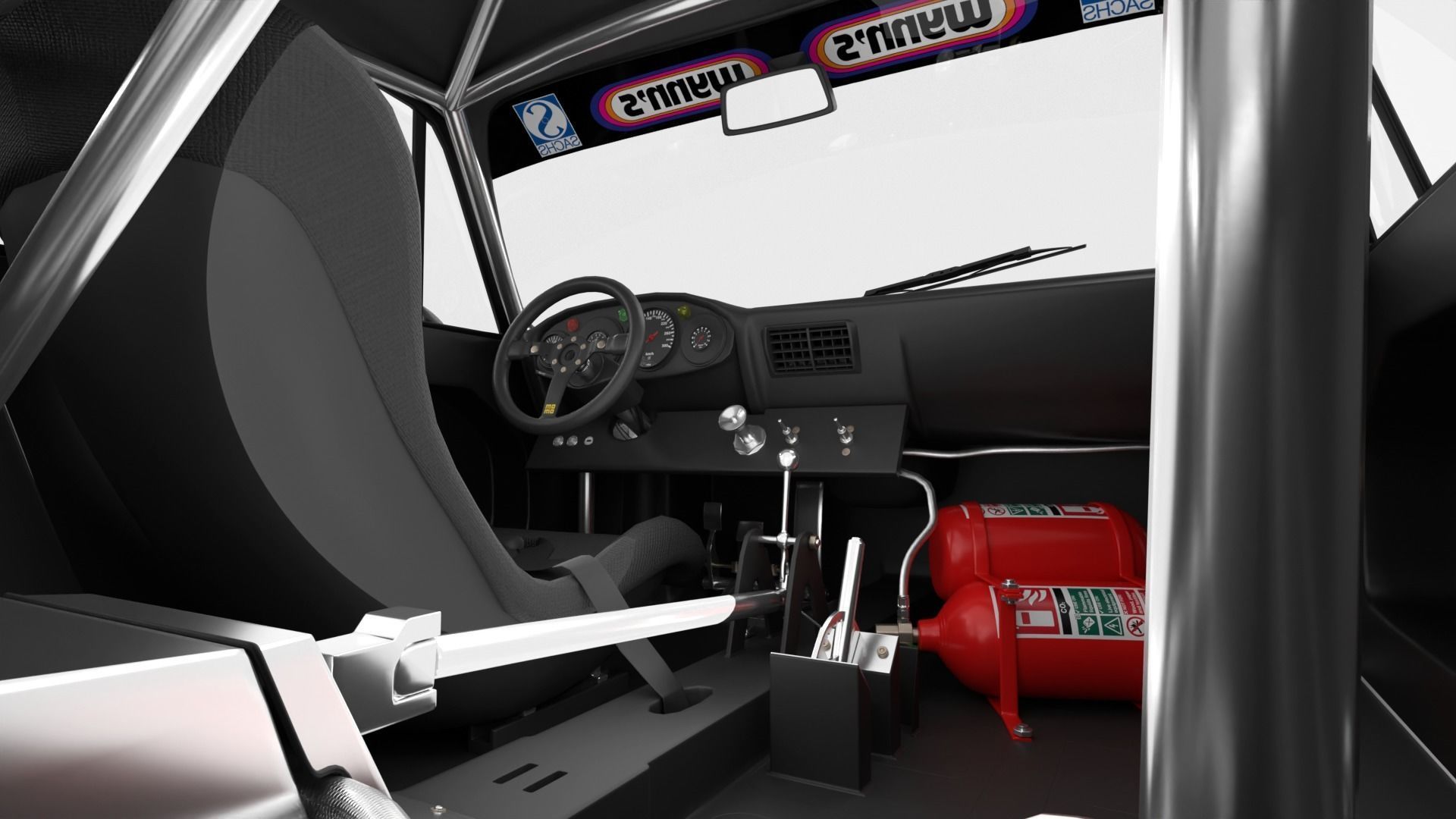 Porsche 935 79 1979 Wynns Le Mans Racing 3D model_23