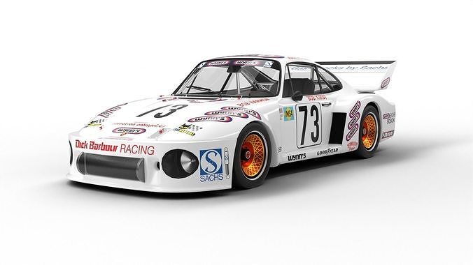 Porsche 935 79 1979 Wynns Le Mans Racing 3D model