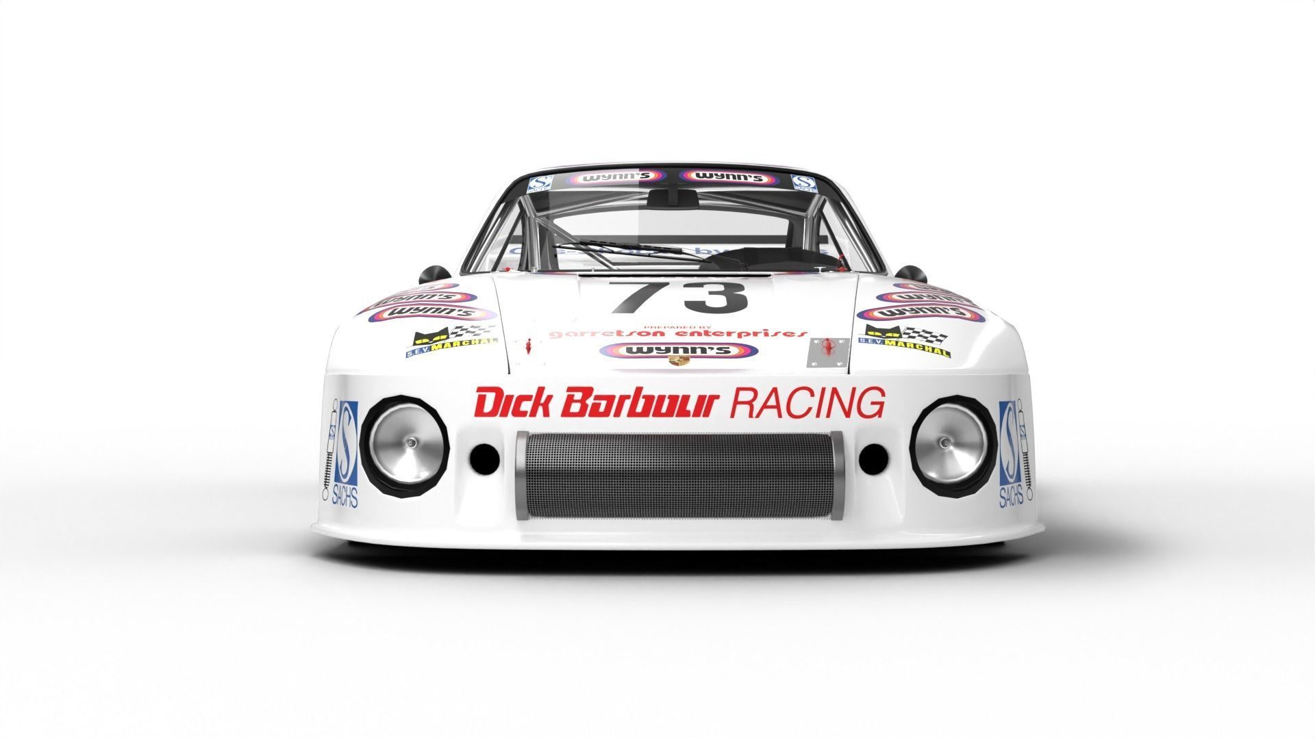 Porsche 935 79 1979 Wynns Le Mans Racing 3D model_19