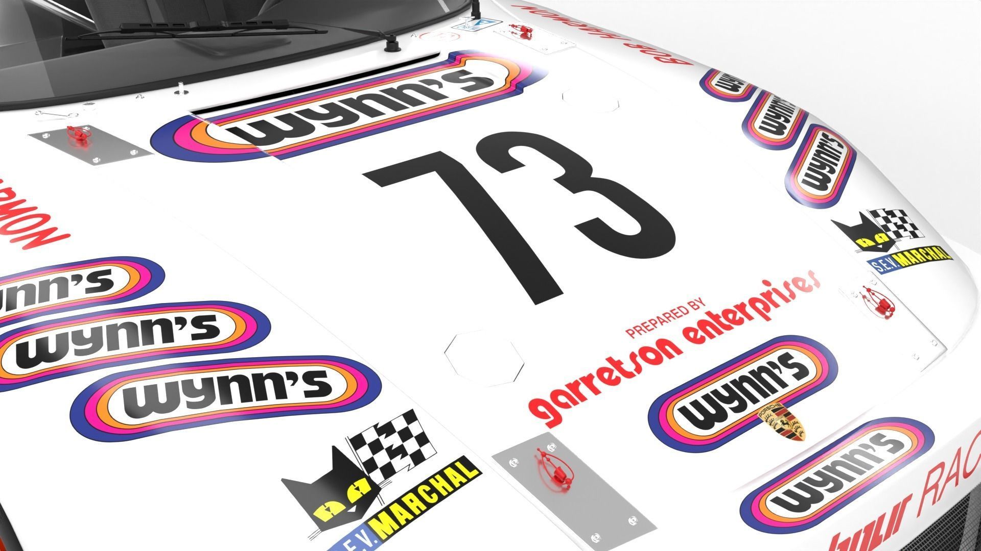 Porsche 935 79 1979 Wynns Le Mans Racing 3D model_10