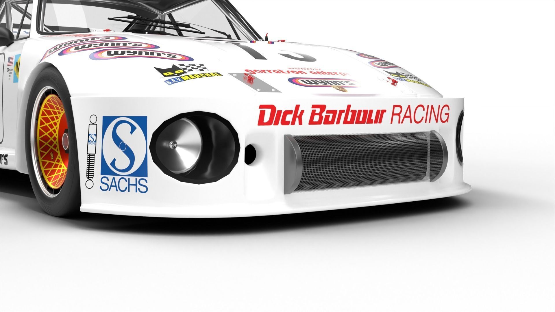 Porsche 935 79 1979 Wynns Le Mans Racing 3D model_8